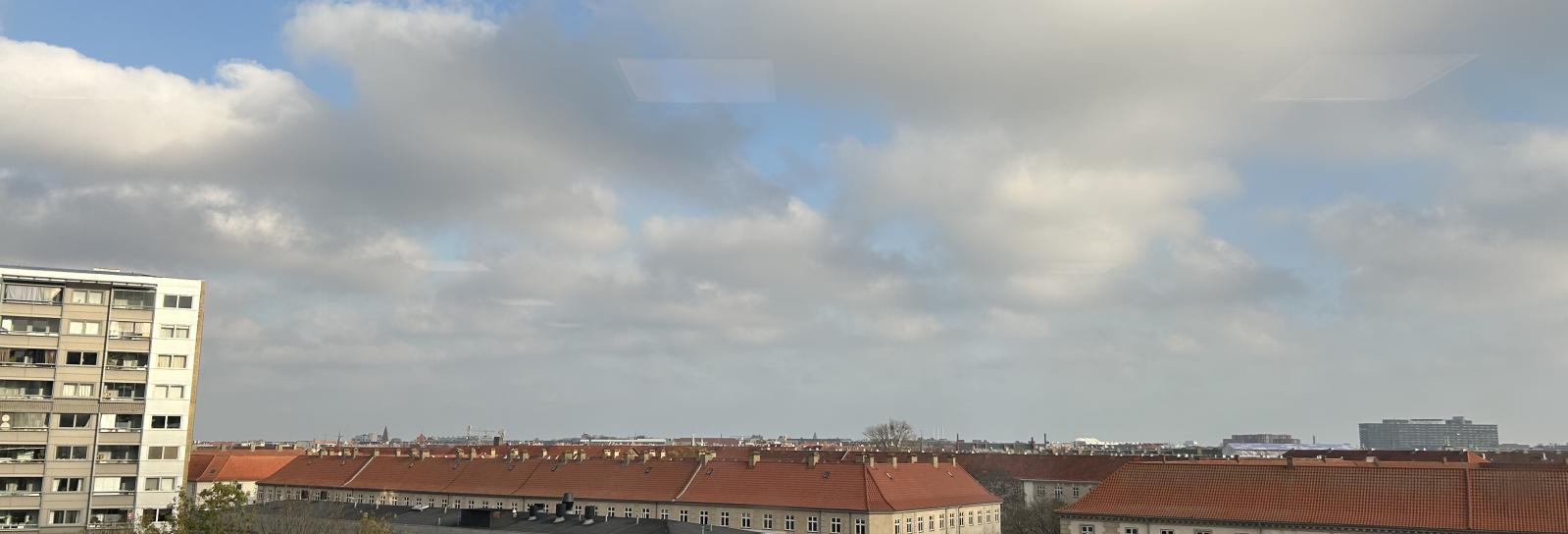 Billede af himmel over København